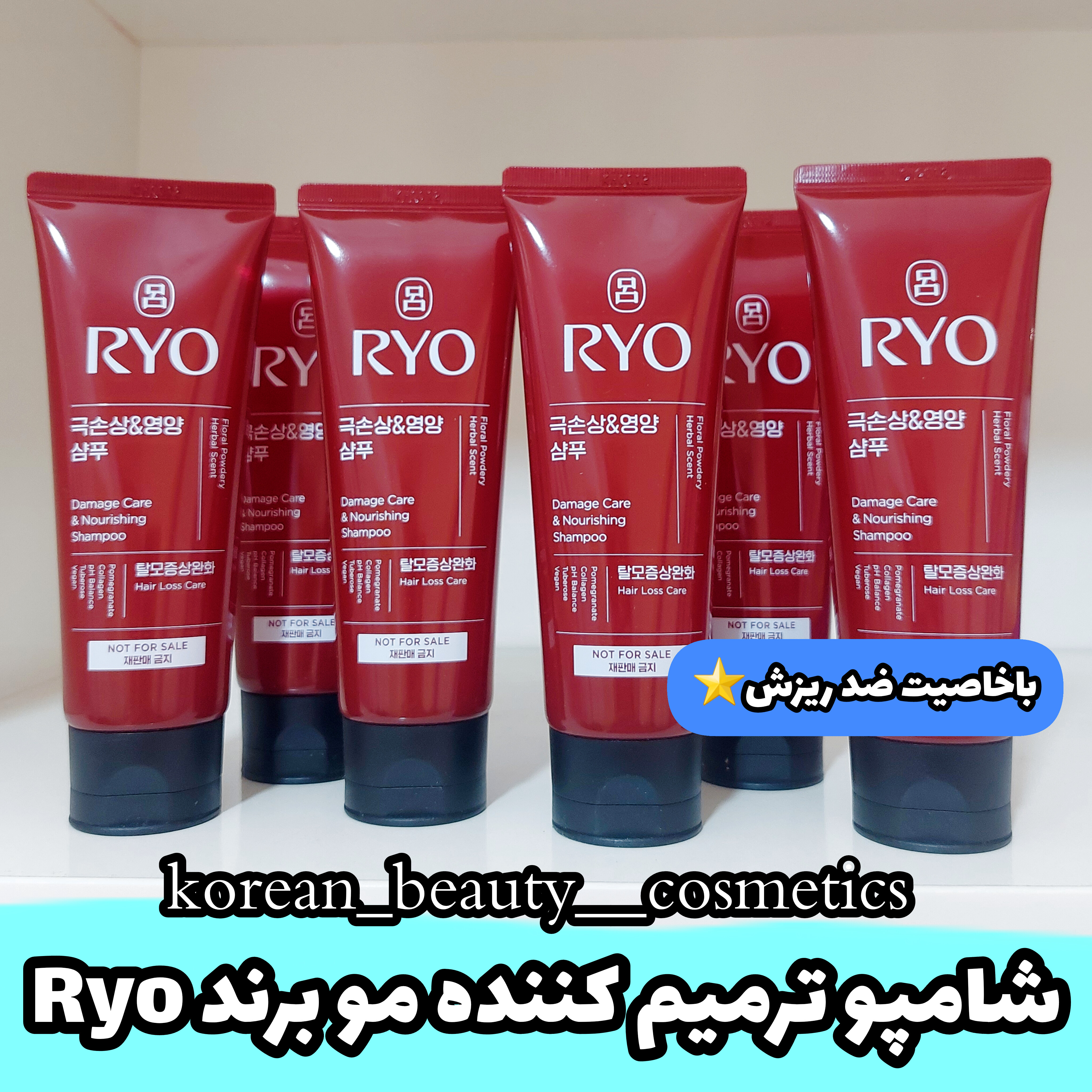 شامپو ترمیم کننده مو های آسیب دیده ریو